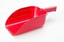 PLASTIC FEED SCOOP RED 5PT