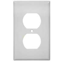 1 G REC PLATE WHITE 2132W