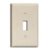 1G SWITCH PLATE IVORY 2134V