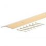 1-3/8" x 72" BRASS CARPET TRIM