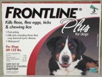 FRONTLINE PLUS DOGS 89-132#