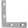 6"x1" FLAT CORNER  IRON ZINC