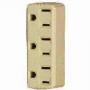 3-OUTLET ADAPTOR IVORY 1147V