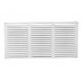 8x16 WHITE ALUM LOUVER 816WALL