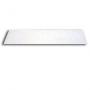 12"x48" WHITE FIN SHELF