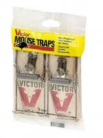 MOUSE TRAP VICTOR WOOD 2PK