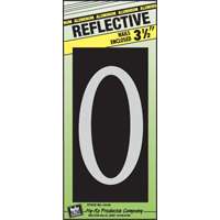 3-1/2" ALUM REFLECTIVE "0" CA250