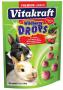 VITAKRAFT DROPS WITH WILDBERRY RABBIT TREAT 5.3 OZ.