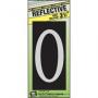 3-1/2" ALUM REFLECTIVE "0" CA250