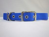 5/8X14" DOG COLLAR NYLON BLUE