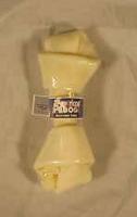 PET FACTORY BEEFHIDE KNOTTED BONE 9 INCH