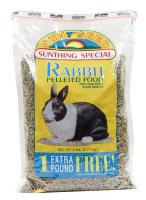 SUNSEED SUNBASICS RABBIT FOOD PELLETS 6 LB.