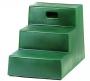 3 STEP MOUNTING BLOCK GREEN