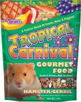 TROPICAL CARNIVAL GOURMET HAMSTER & GERBIL FOOD 2 LB.