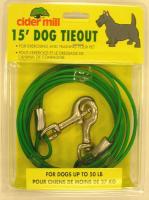 VINYL TIEOUT GREEN 15FT