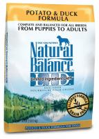 NATURAL BALANCE L.I.D. POTATO & DUCK  28 LB.