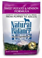 NATURAL BALANCE L.I.D. SWEET POTATO & VENISON 5 LB.