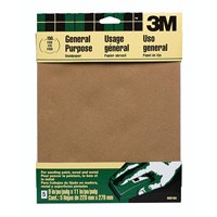 3M FINE GRIT SANDPAPER 10PC/PKG