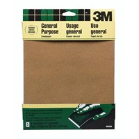 3M COARSE GRIT SANDPAPER 10PC/PK