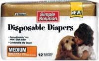 SS MEDIUM DISPOSABLE DIAPER