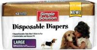 DIAPERS DISPOSABLE LG 12CT