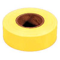 GLO YELLOW FLAG TAPE 150' 65605