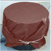 8' X 10' BROWN POLY TARP