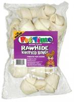 CADET RAWHIDE KNOTTED BONE 4 - 5 IN.