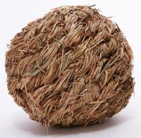 WOVEN GRASS PLAY BALL FOR RABBIT