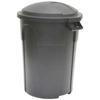 32 GAL POLY TRASH CAN RUBBERMAID
