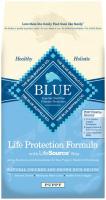 BLUE LIFE PROTECTION PUPPY CHICKEN/BROWN RICE 15 LB.