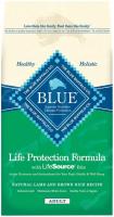 BLUE LIFE PROTECTION LAMB & BROWN RICE 15 LB.