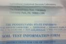 PENN STATE MAIL IN SOIL TEST KIT