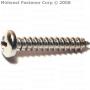 1" WHITE HEAD STAINLESS 100PCS