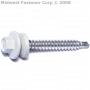 1-1/2" WH RFG SCREW W/WASHER 1LB