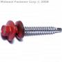 1-1/2"RED RFG SCREW W/WASHER 1LB