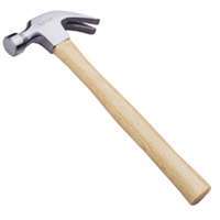 CLAW HAMMER WOOD 8oz