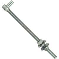 5/8"x12" BOLT HOOK ZN STEEL