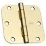 3-1/2" RND CRNR RES HINGE