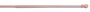 FLAG POLE WOODEN  W/SLEEVE 57"