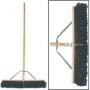 24" HARD POLY PUSH BROOM W/HDL