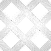 4 X 8 WHITE VINYL LATTICE