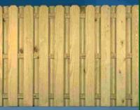 6'x8' TYP SHADOW BOX FENCE PANEL