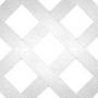 4 X 8 WHITE VINYL LATTICE