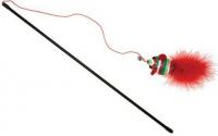 SAVVY TABBY HOLIDAY WAND CAT TOY