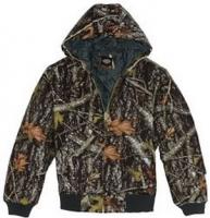 MENS INSULATED HOOD JCKT CAMO 2X