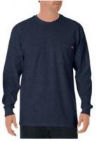 MENS LONG SLEEVE HVY TEE NAVY LG