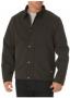 MENS SANDED DUC SHERPA JCKT BK L