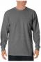 MENS LONG SLEEVE TEE HEATH GR MD