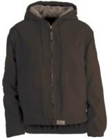 LADIES JACKET SHERPA D BROWN MED